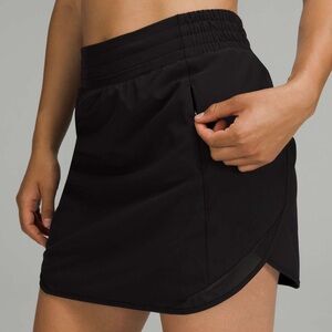 Lululemon Hottie Hot Black Athletic Skort